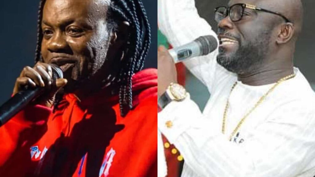 Arnold Kojo Asante, CEO of Imajin Advertising and Imajin & Fusion Global,and Daddy Lumba