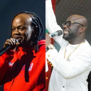 Arnold Kojo Asante, CEO of Imajin Advertising and Imajin & Fusion Global,and  Daddy Lumba  